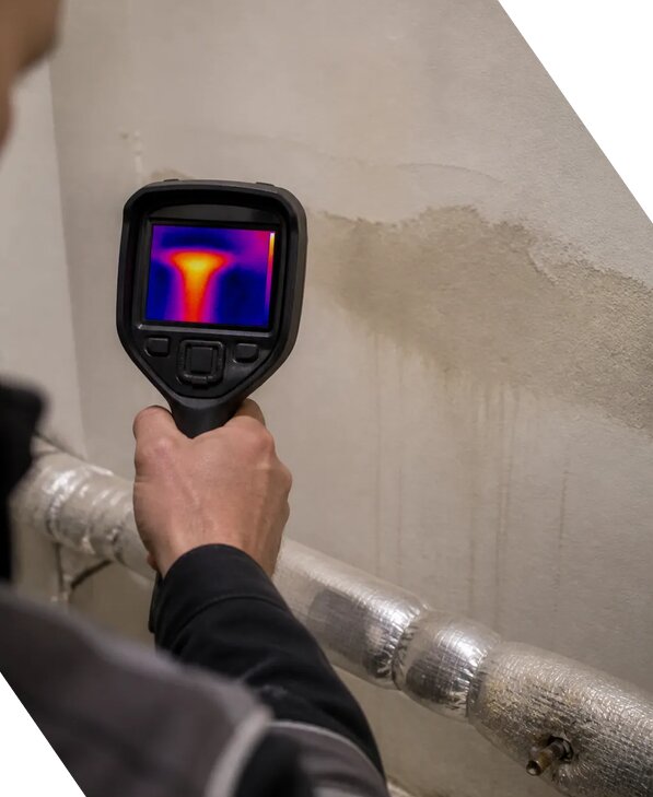 Поиск протечек тепловизором в Елизове без вскрытия конструкций
